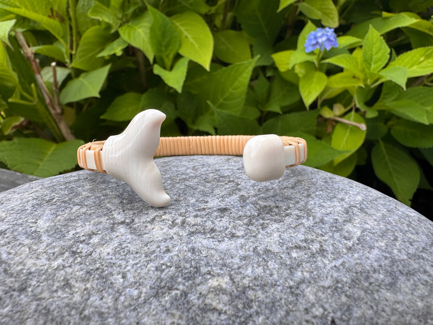 Whale Tail Cuff - Nantucket Basket Bracelet