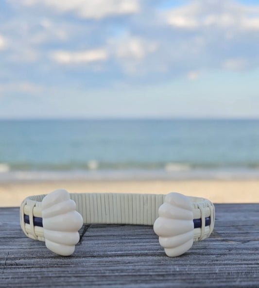 1/2” Cape Cod Scallop Shell Cuff