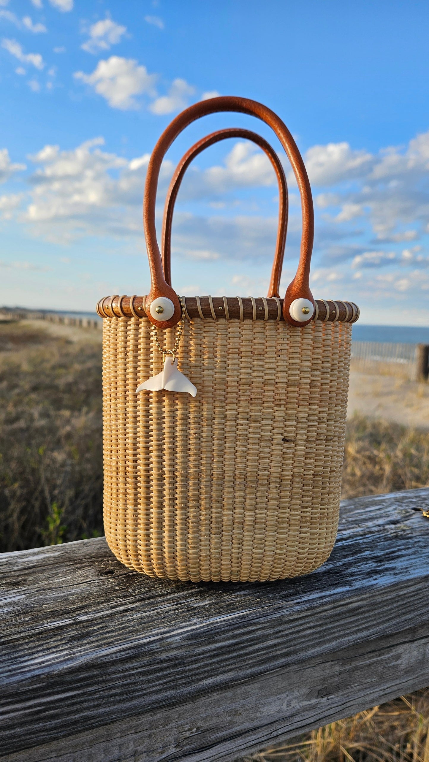 Nantucket Charm - Lightship Basket Purse Charms™️