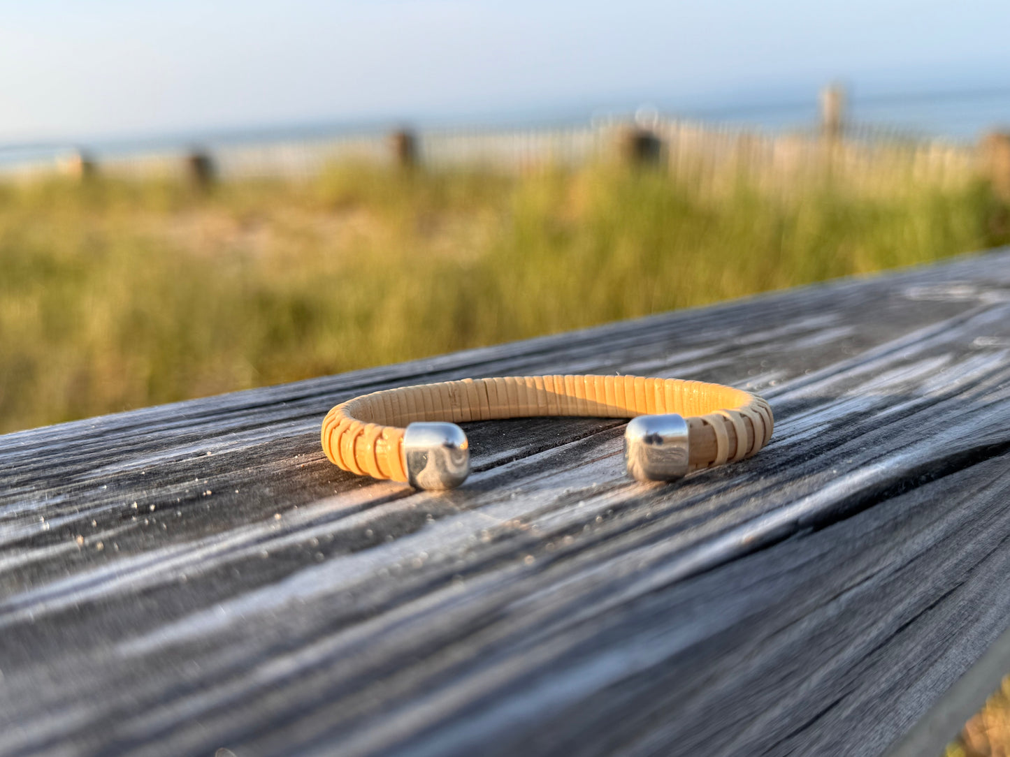 1/4”-Silver and Gold - Nantucket Basket Bracelet