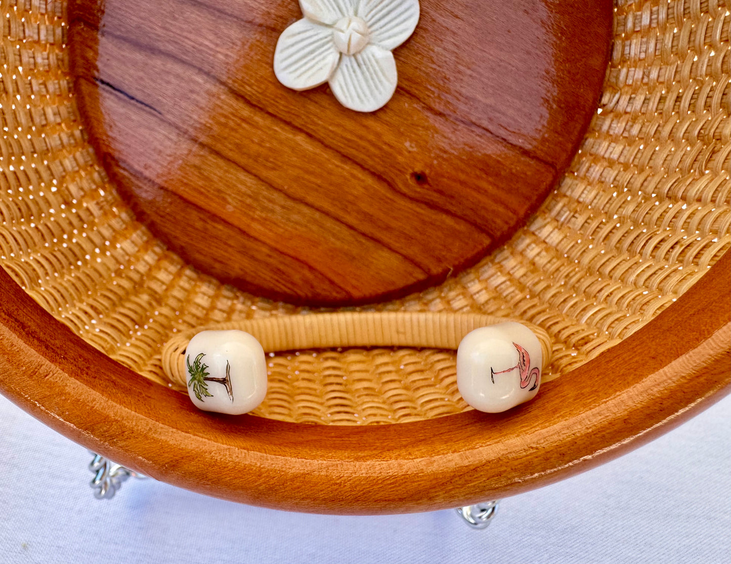 Nantucket Lightship Bracelet with Custom Scrimshaw