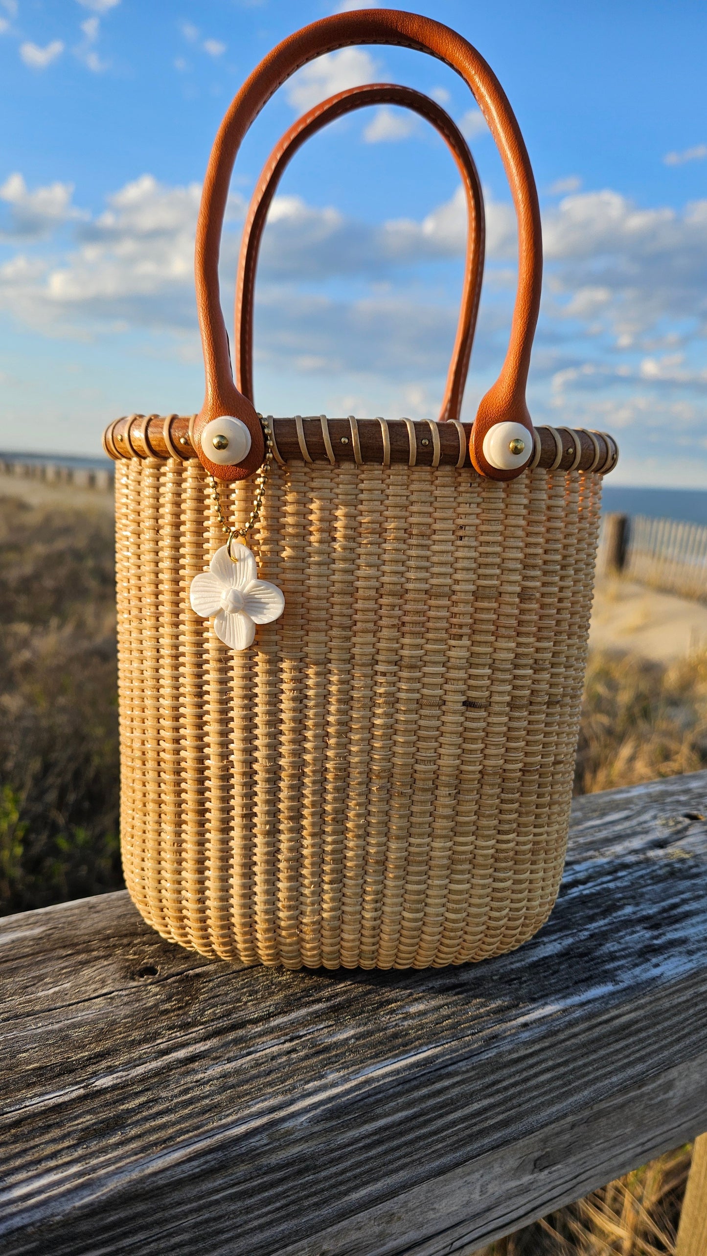 Nantucket Charm - Lightship Basket Purse Charms™️