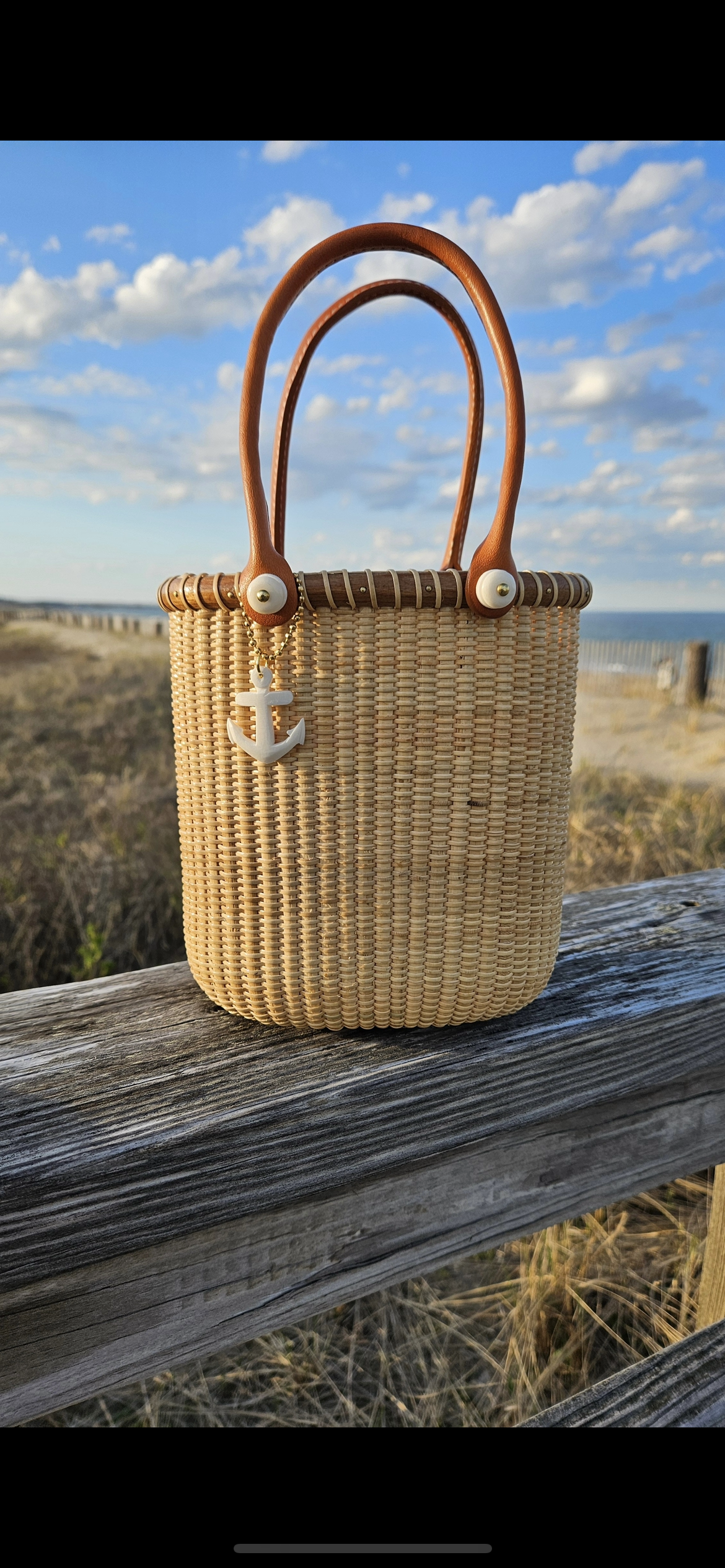 Nantucket Charm - Lightship Basket Purse Charms™️