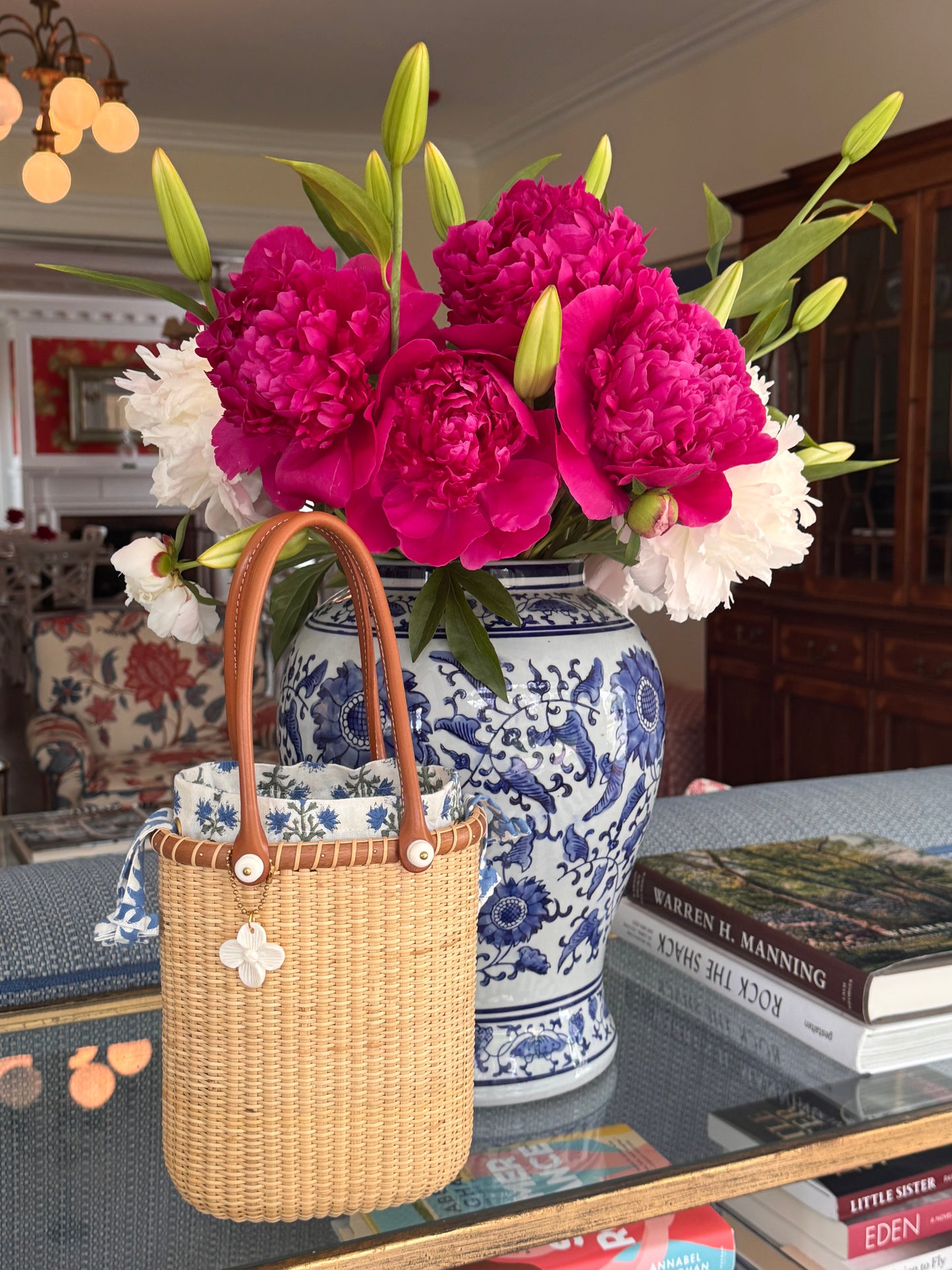 Nantucket Lightship Basket Tote - Liners