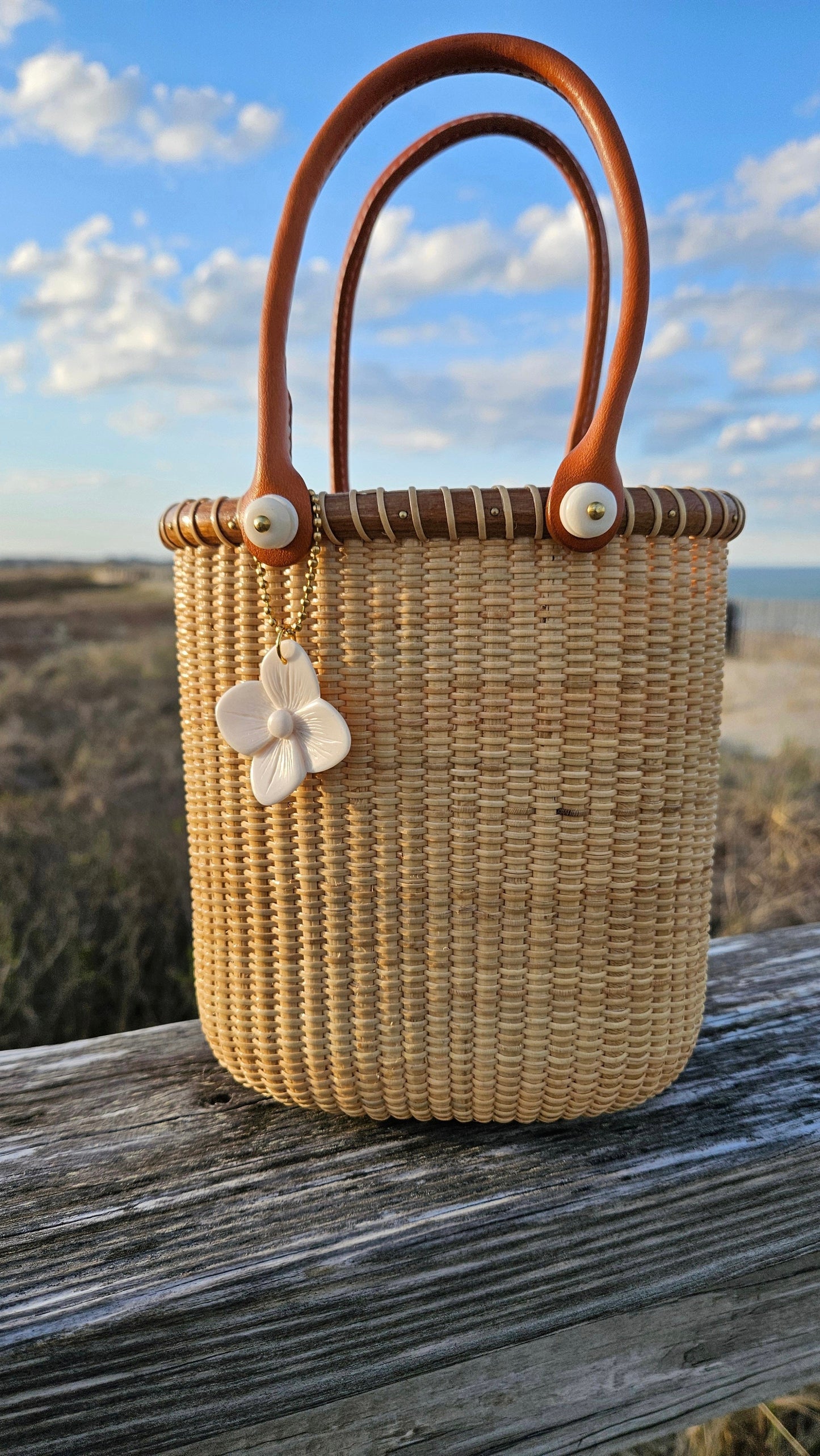 Nantucket Charm - Lightship Basket Purse Charms™️