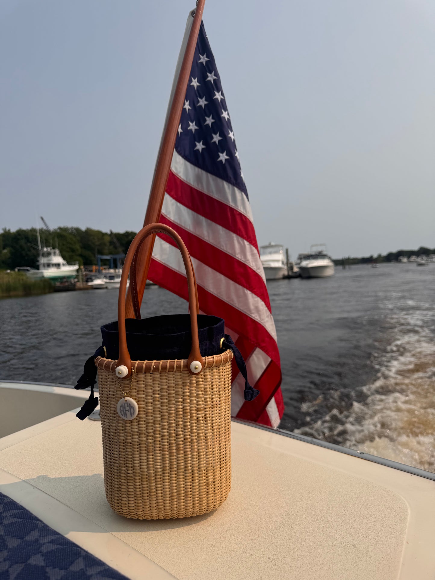 Nantucket Lightship Basket Tote - Liners