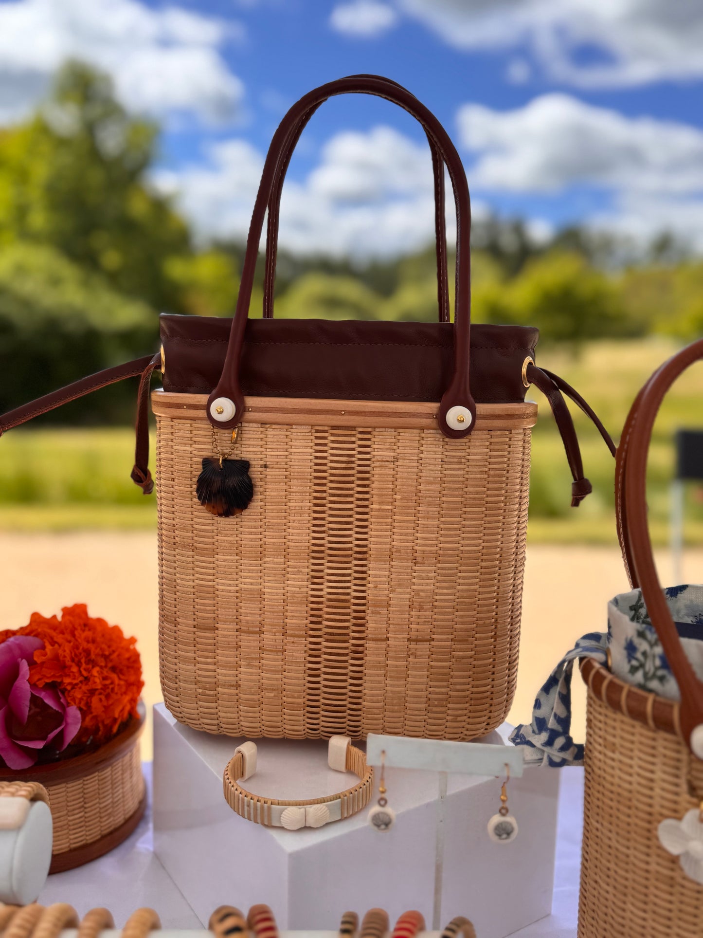 Nantucket Charm - Lightship Basket Purse Charms™️