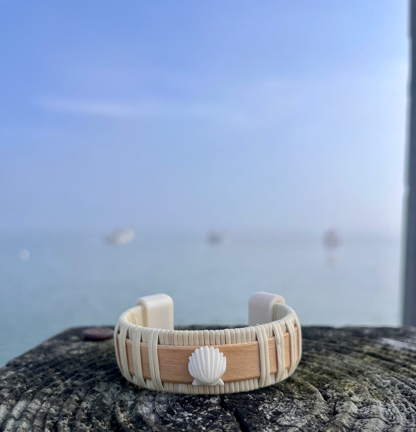 3/4” Nantucket Scallop Cuff Bracelet