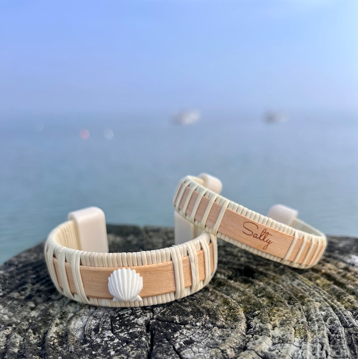3/4” Nantucket Scallop Cuff Bracelet