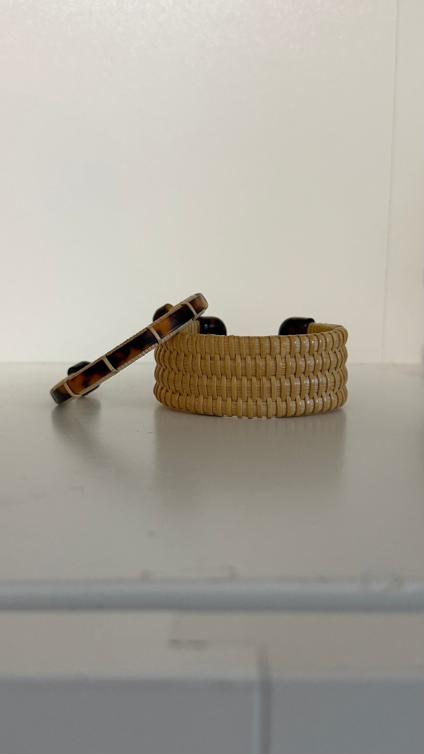 1/4” Eco-Tortoiseshell Overlay Cuff