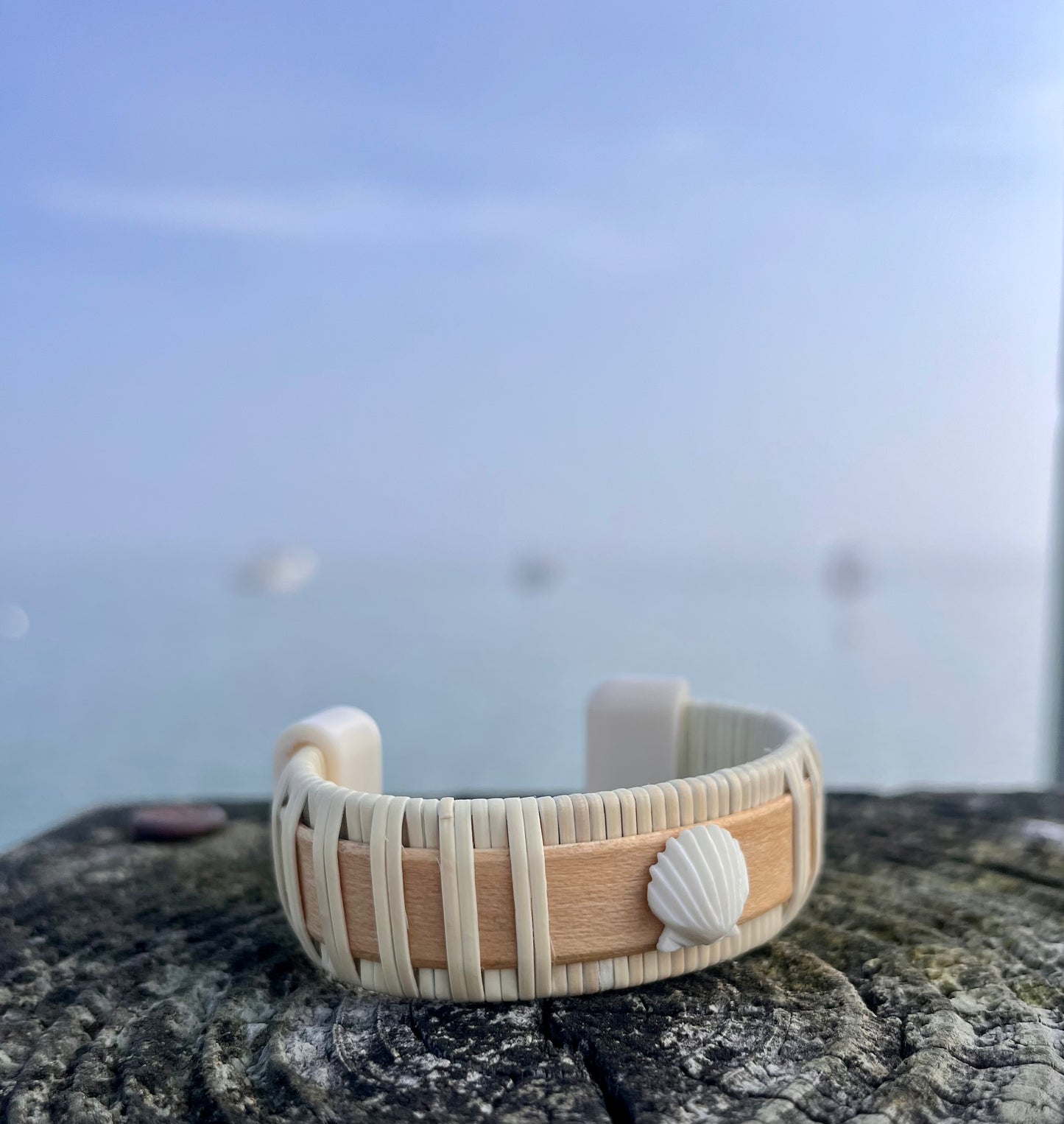 3/4” Nantucket Scallop Cuff Bracelet