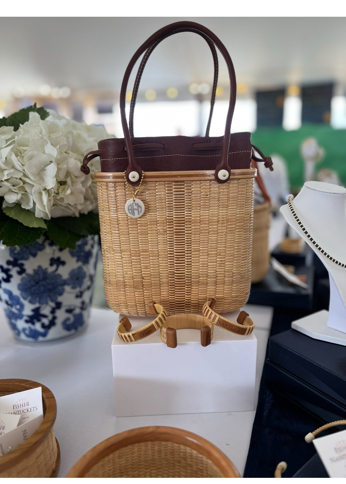 Nantucket Charm - Lightship Basket Purse Charms™️