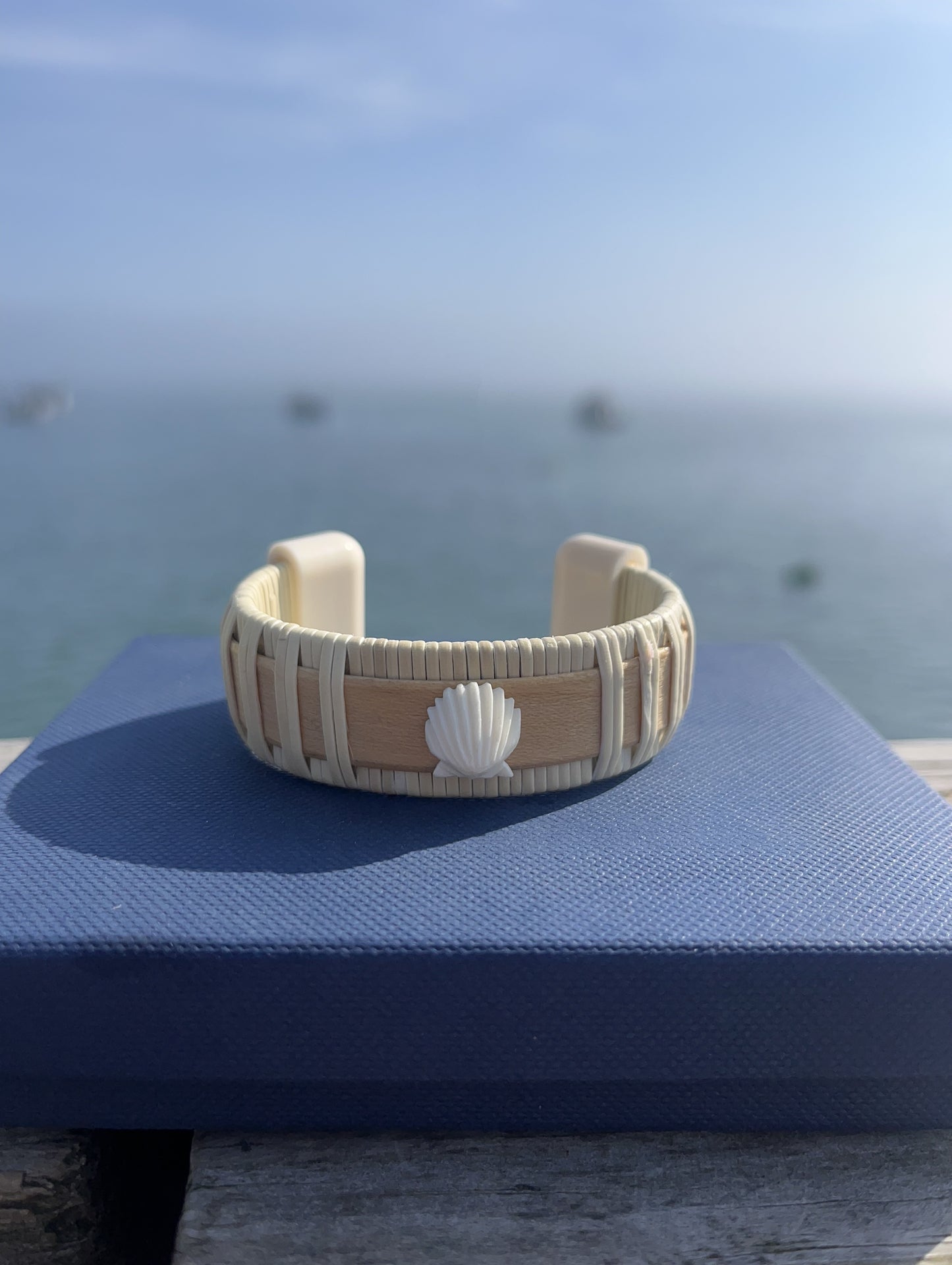 3/4” Nantucket Scallop Cuff Bracelet