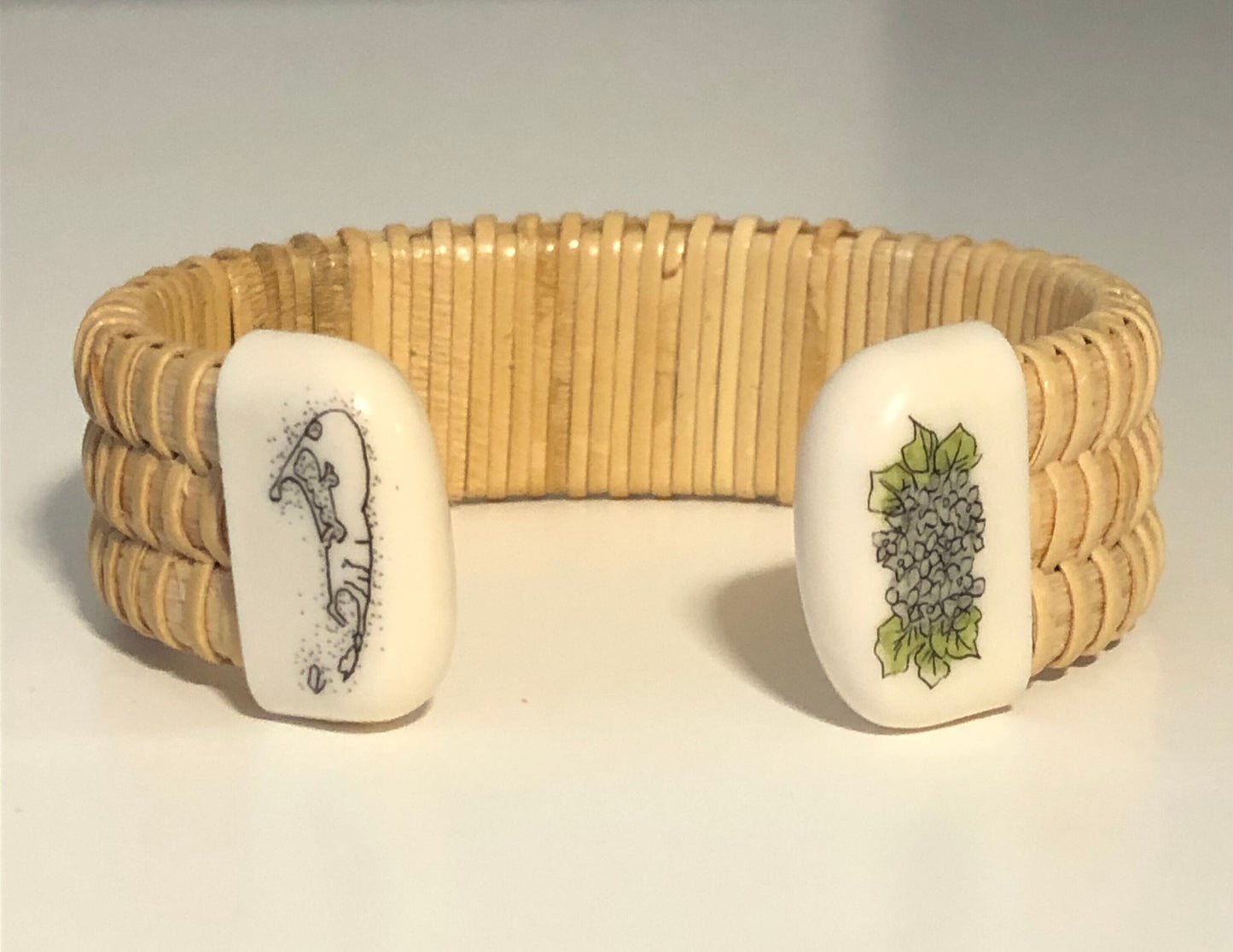 3/4” Acrylic- Nantucket Basket Bracelet