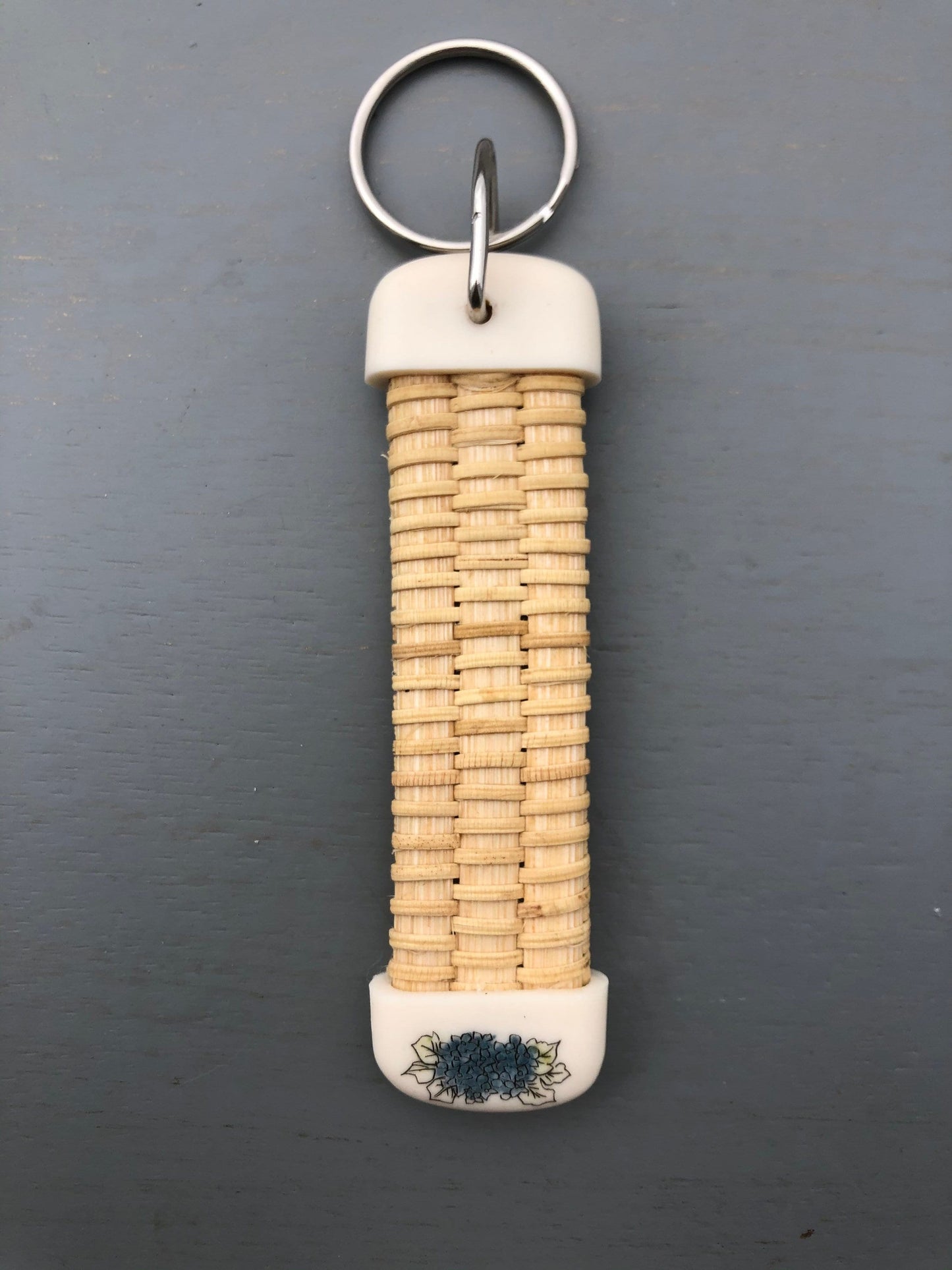 Nantucket Basket Style Keychain