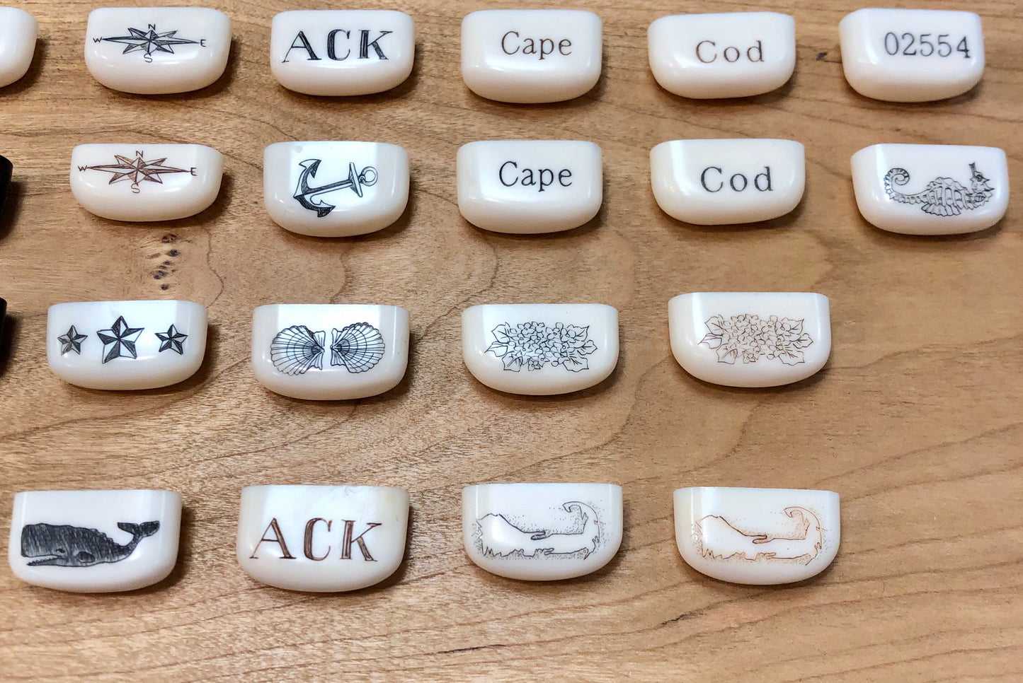 Nantucket Basket Style Keychain
