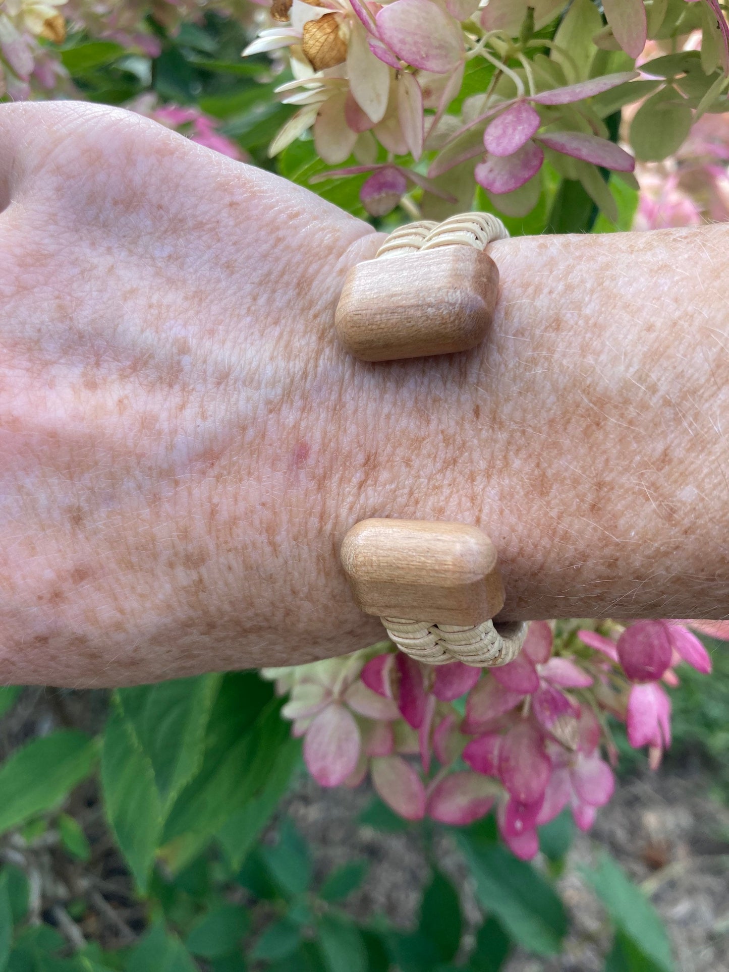 1/2” Cuff with Cherry Wood End Caps