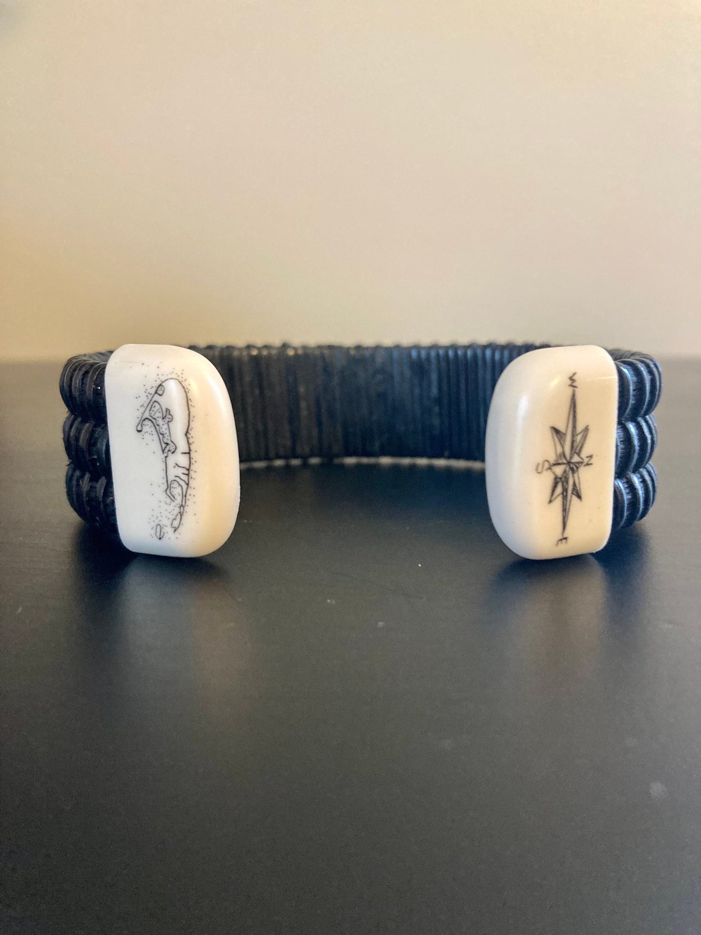 3/4” Acrylic- Nantucket Basket Bracelet