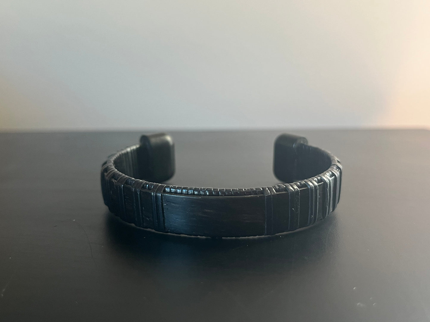 Men’s Ebony Captain’s Cuff