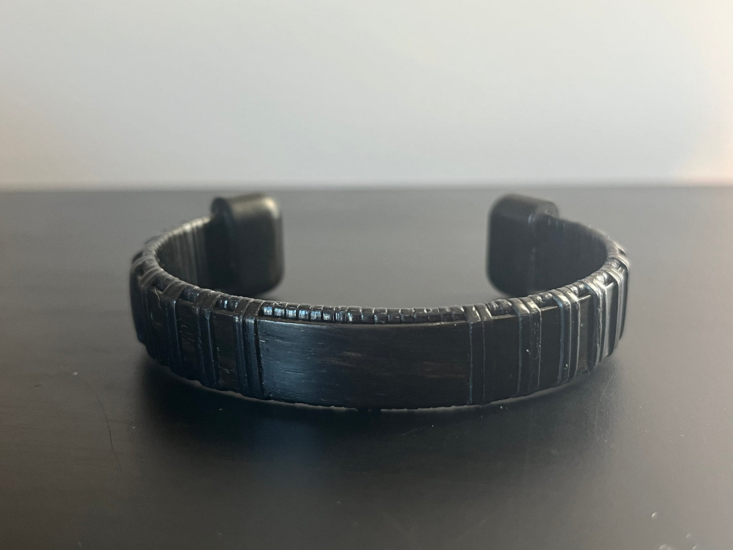 Men’s Ebony Captain’s Cuff
