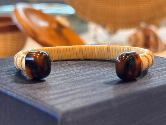 Eco-Tortoiseshell - Nantucket Basket Bracelet
