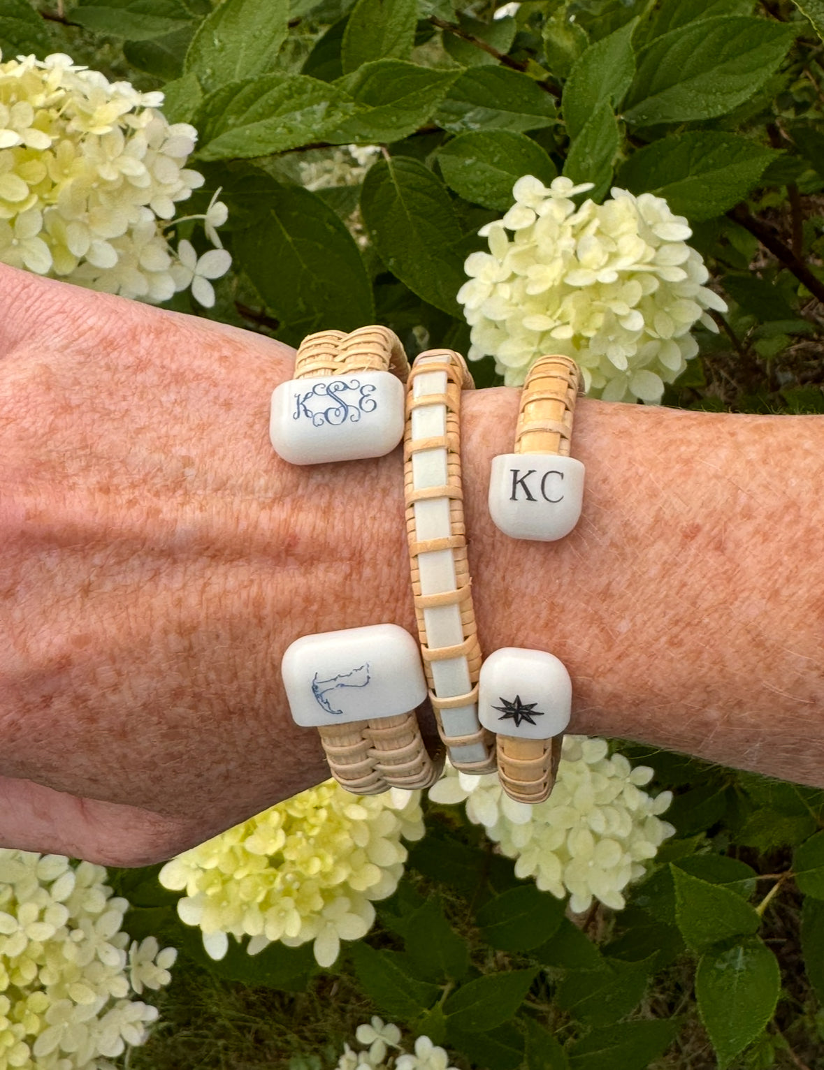 1/4” Ivory Overlay Cuff