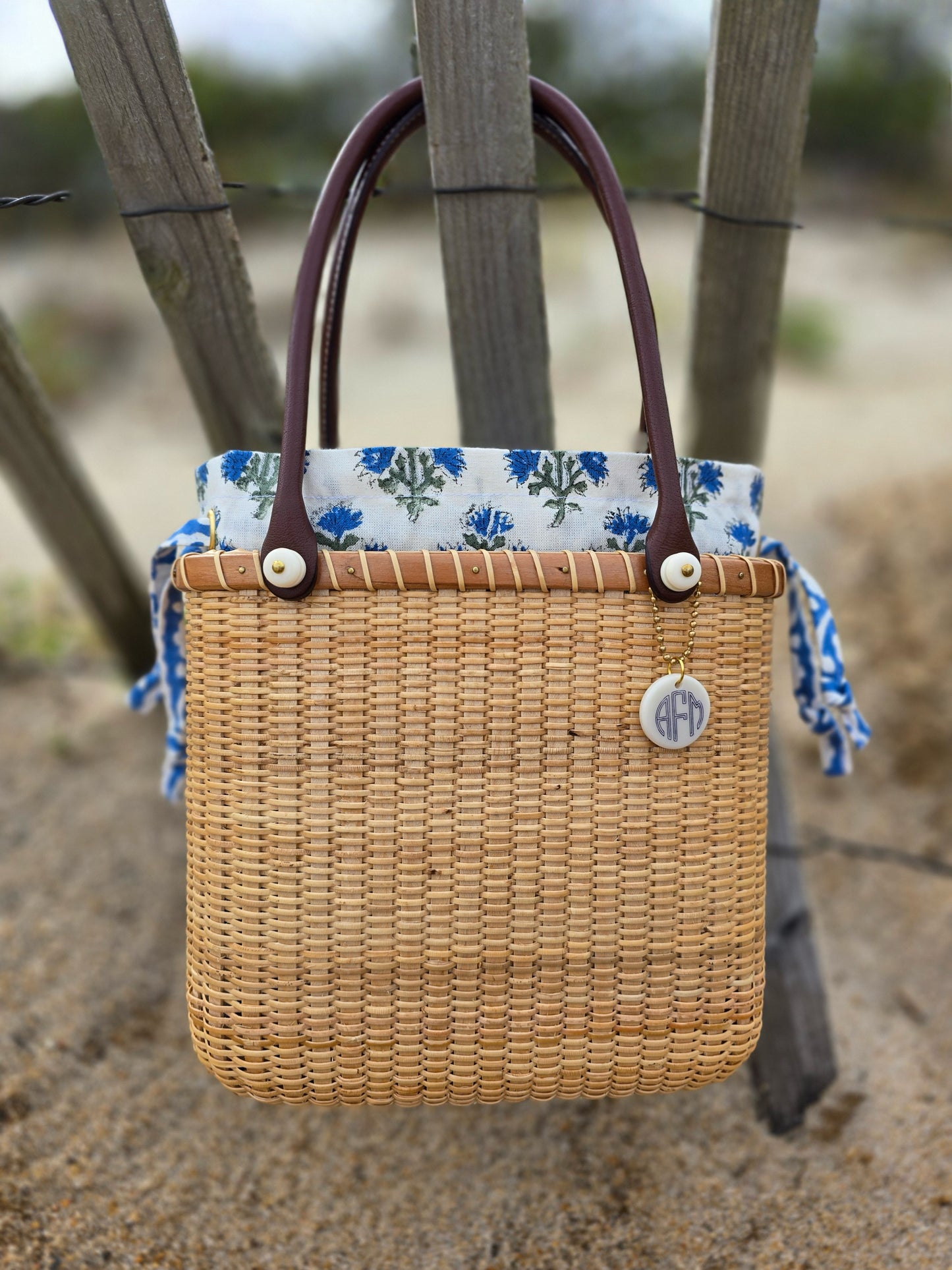 Nantucket Lightship Basket Tote - Liners