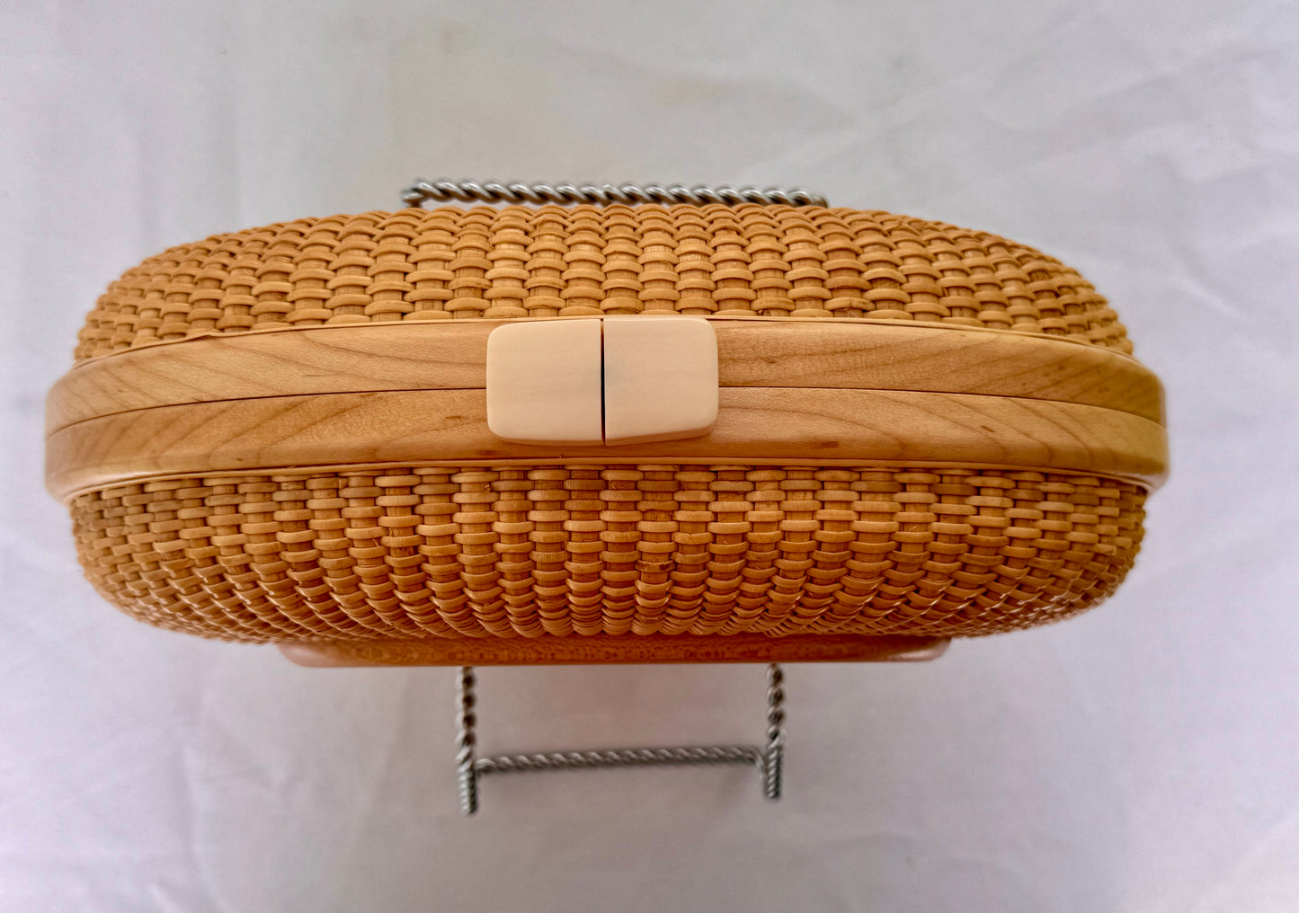 9” Nantucket Lightship Basket Clutch