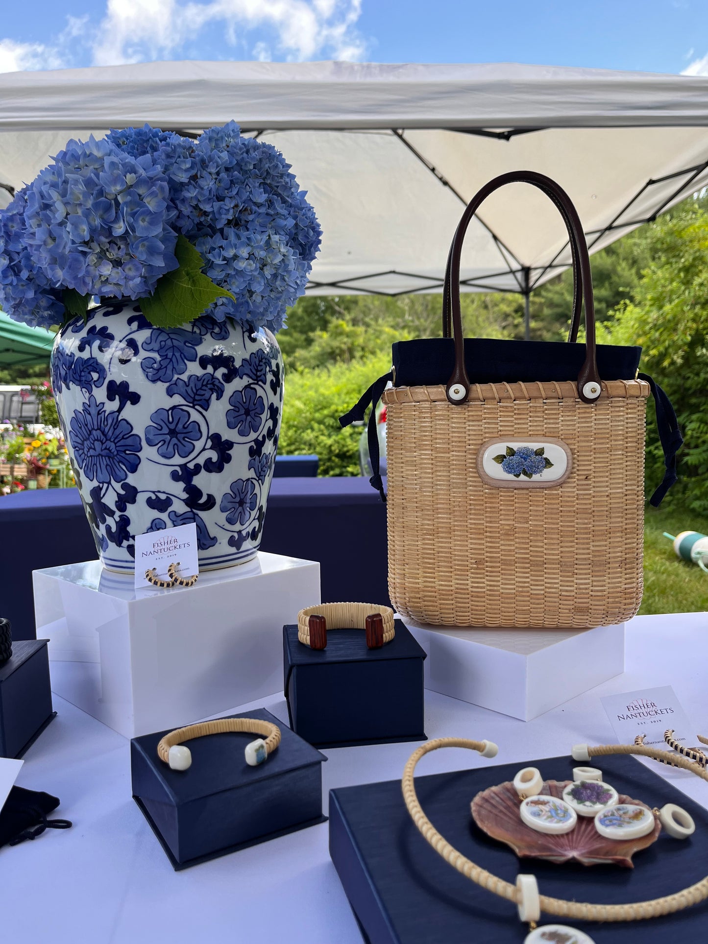 Nantucket Lightship Basket Tote - Liners