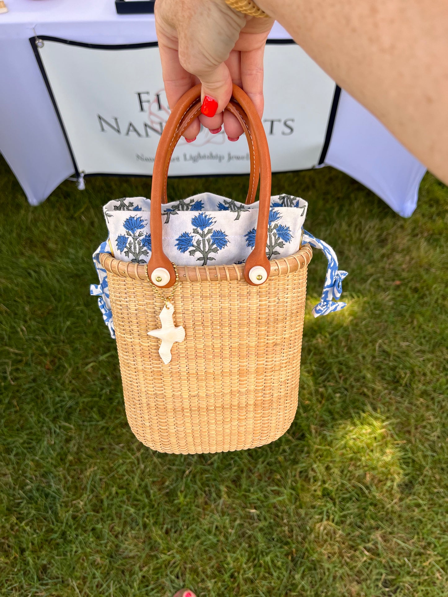 Nantucket Lightship Basket Tote - Liners