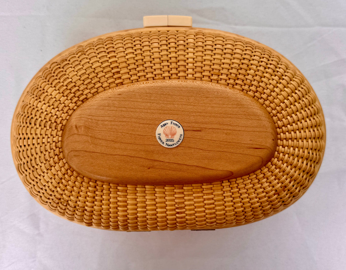 9” Nantucket Lightship Basket Clutch