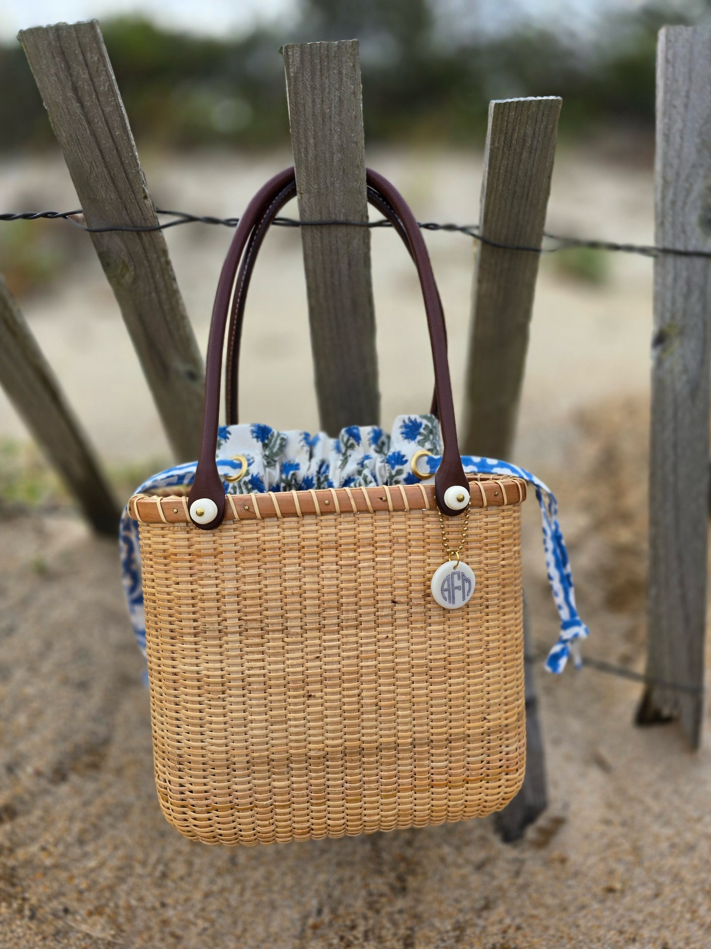 Nantucket Lightship Basket Tote - Liners