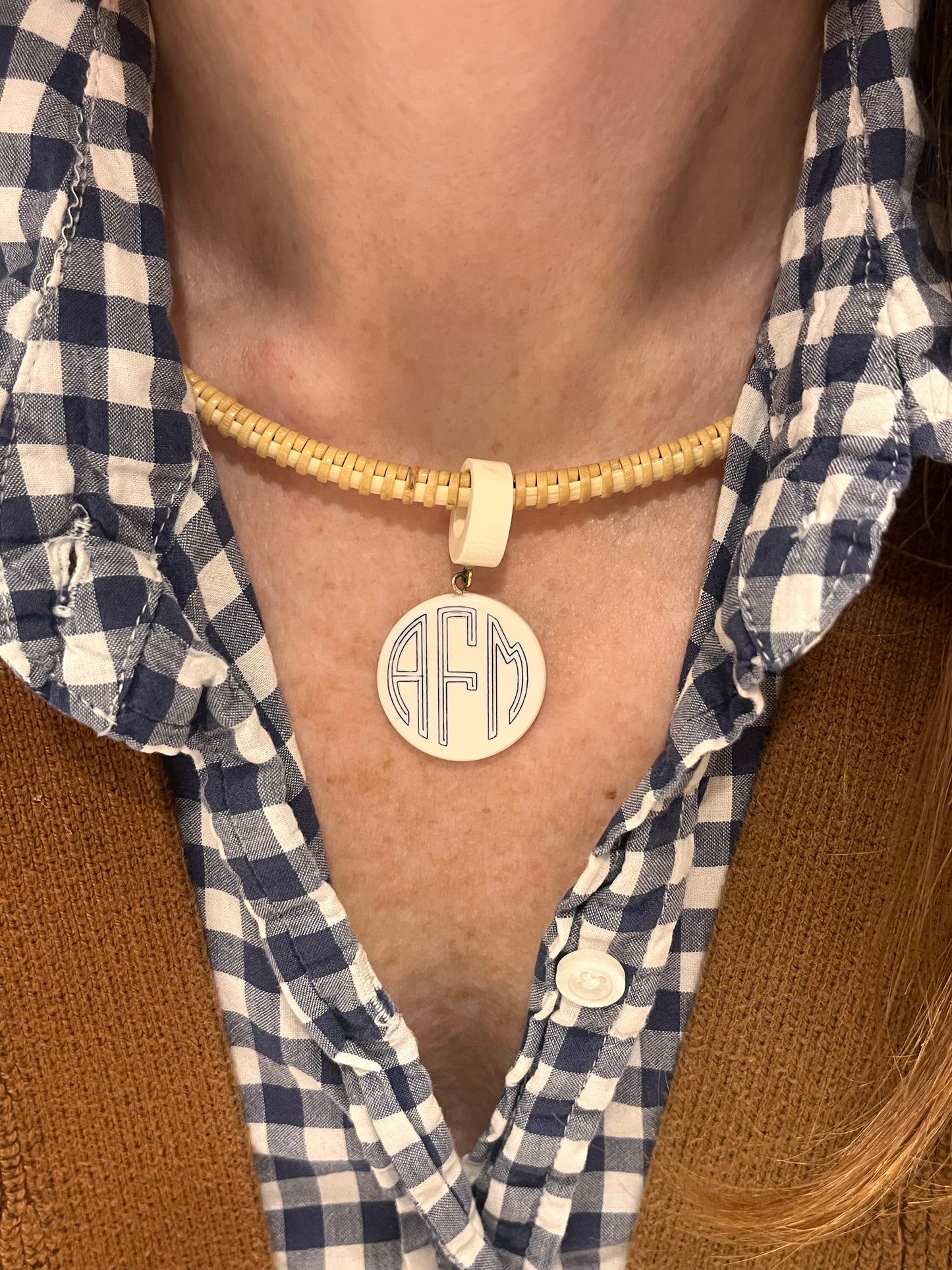 Custom Monogram Necklace