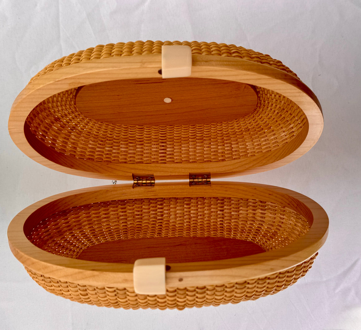 9” Nantucket Lightship Basket Clutch