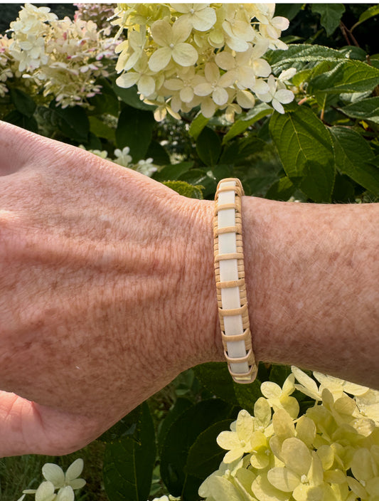 1/4” Ivory Overlay Cuff