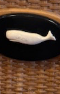 Custom - Backplate with Mammoth Whale Carving