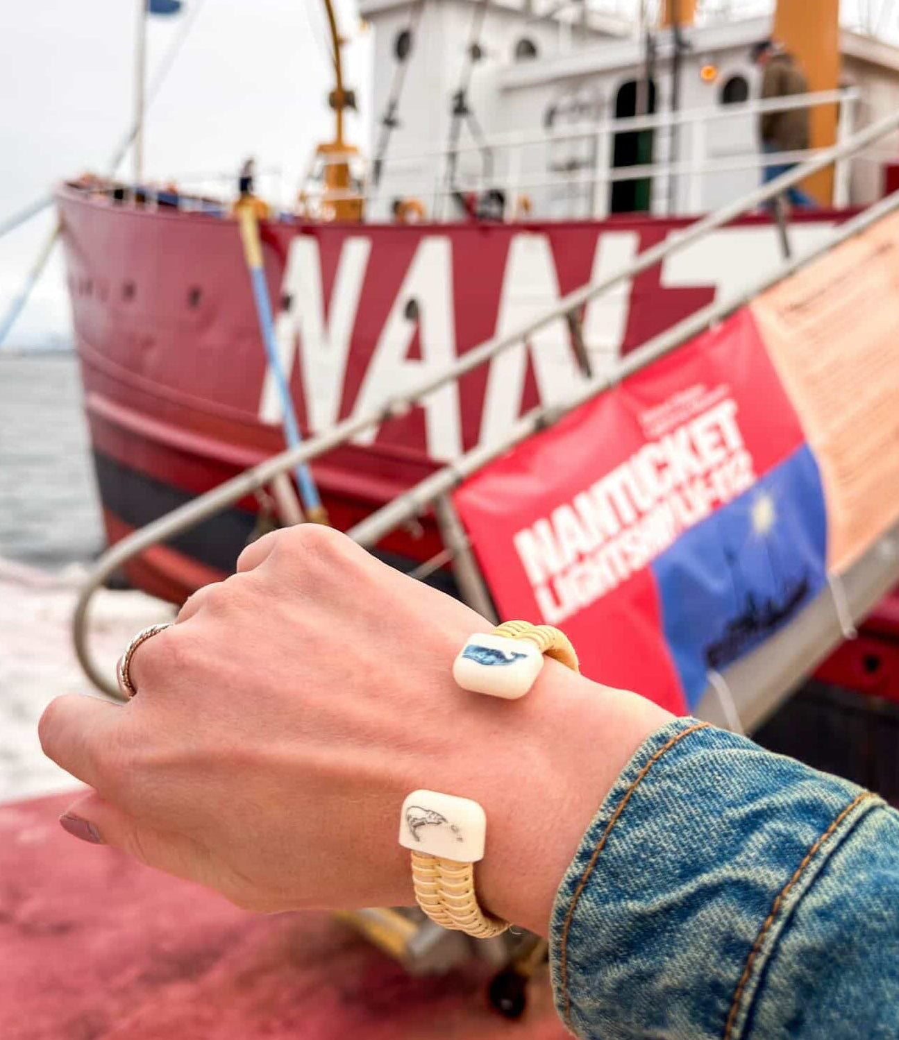 Nantucket Bracelet Workshop aboard Nantucket/LV 112 - July 9th