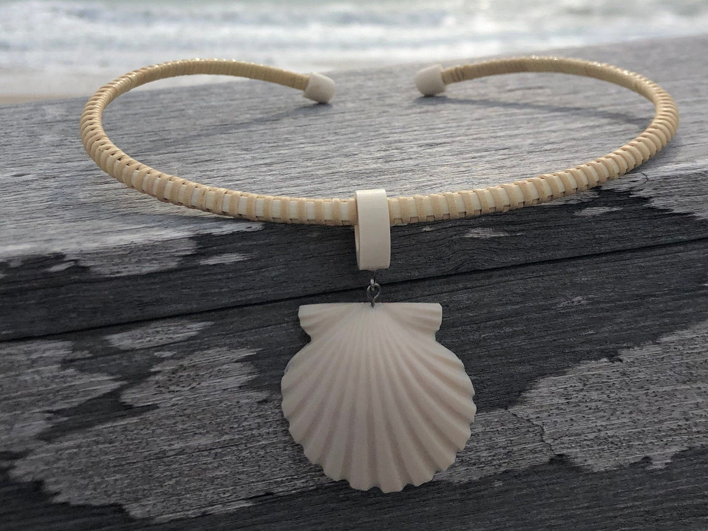 Nantucket Scallop Shell Necklace