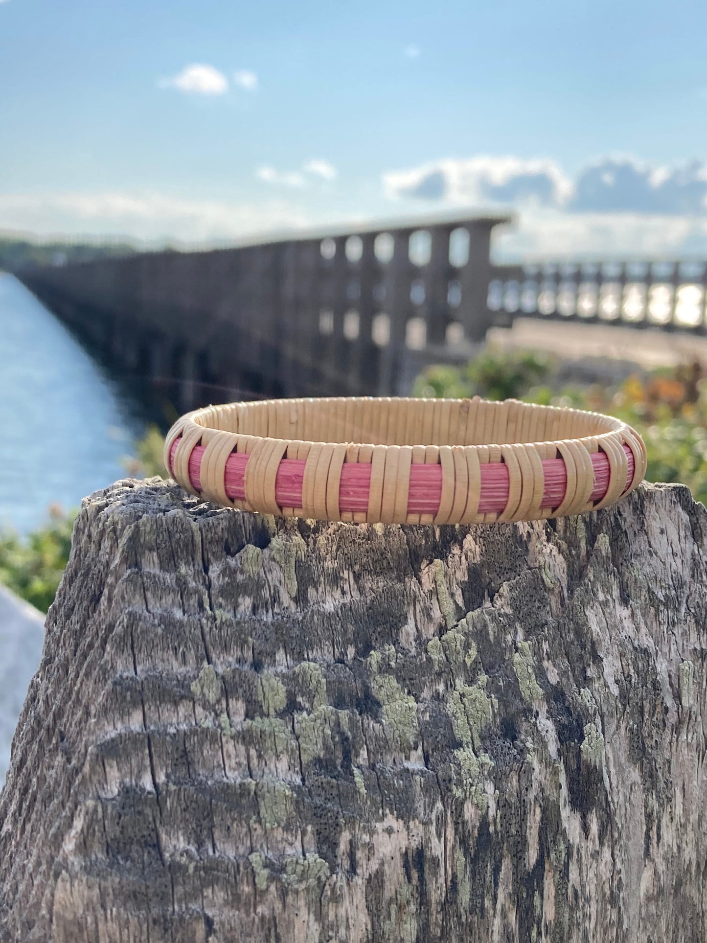 3/8” Nantucket Lightship Basket Bangle