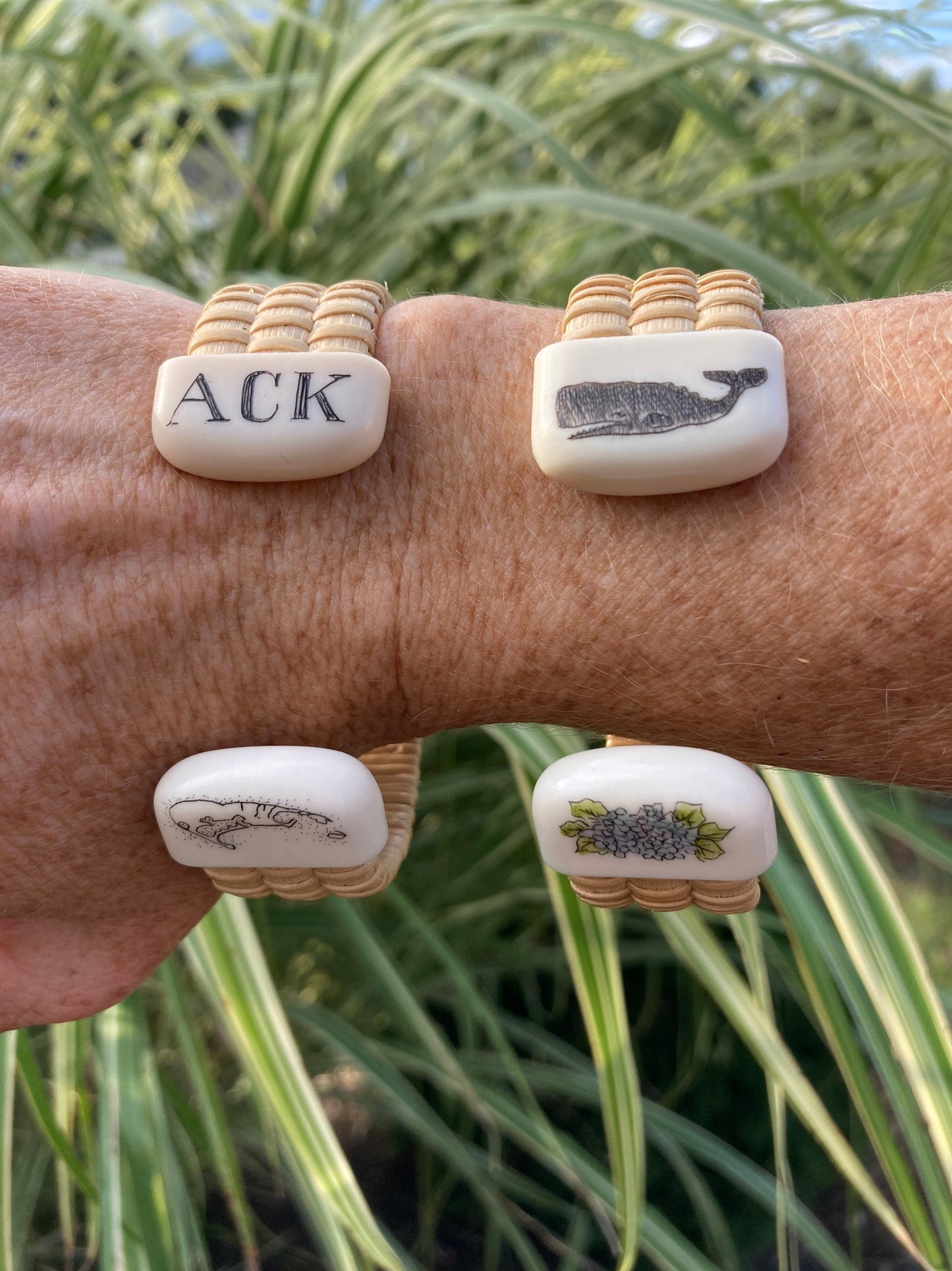 3/4” Acrylic- Nantucket Basket Bracelet