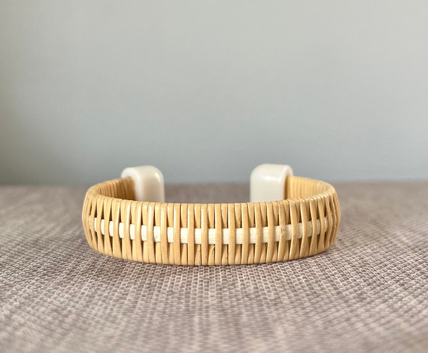 1/2” Stripe Cuff with Corian End Caps