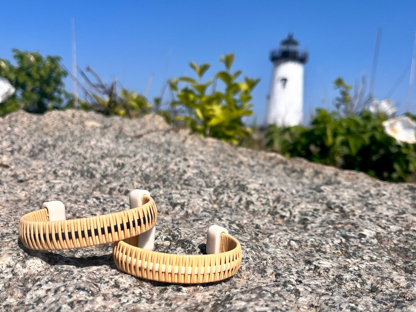 1/2” Stripe Cuff with Corian End Caps