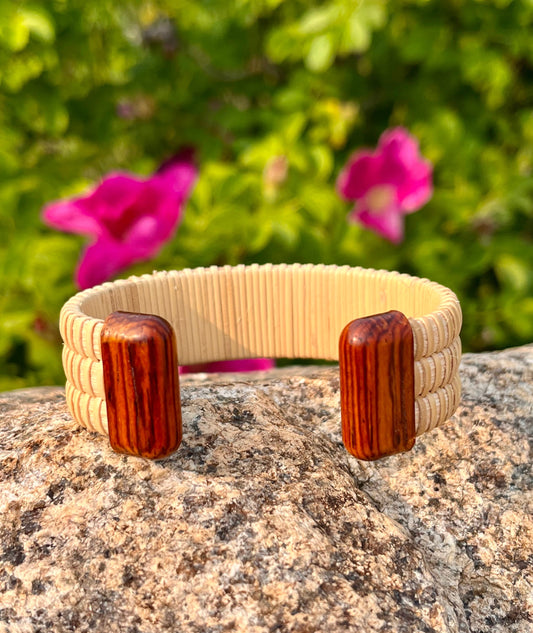 3/4” Cuff with Rosewood End Caps